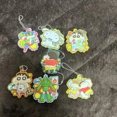 しんちゃん 7個セットクレヨンしんちゃん ぷっくりラバマスグミ