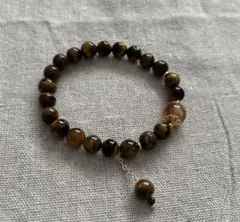 天然石 ブレスレット タイガーアイ×シトリン