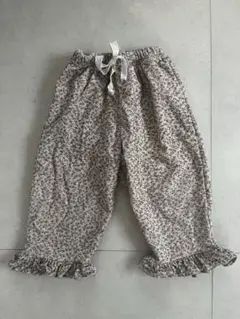 【美品】　韓国　子供服　花柄　パンツ　aosta