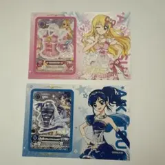 ★アイカツ セブンイレブン シール 星宮いちご 霧矢あおい★