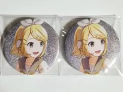 鏡音リン グリッター缶バッジ 9b