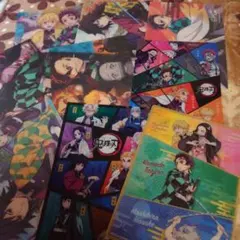 鬼滅の刃 下敷きセット 9枚 Ｎｏ．1