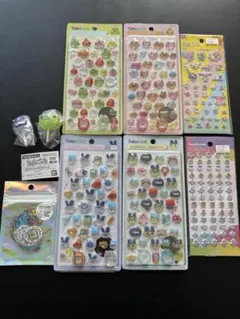 たまごっち　ボンドロ・プチプチシール・クリアシール・カラフルキャンディチャーム