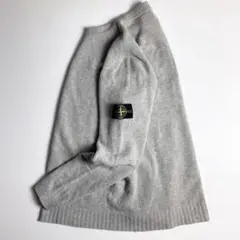 STONE ISLAND ストーンアイランド クルーネックニット グレー XLのサムネイル