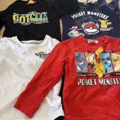 長袖カットソー　ポケモン　ガッチャ