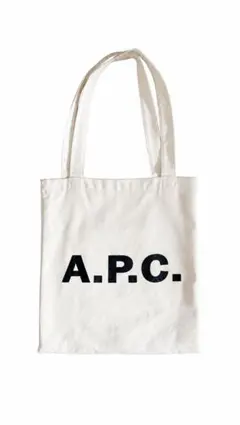 A.P.C. トートバッグ キャンバス ホワイトのサムネイル