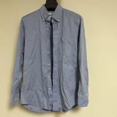 美品　ユニクロ スーパーノンアイロンスリムシャツ メンズ-M