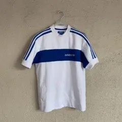 【値下】美品！adidas 薄手スウェット地 半袖カットソー