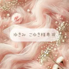 ゆきみ こゆき様専用