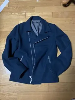 【Audience】メルトン ウール ライダース ダブルライダースジャケット