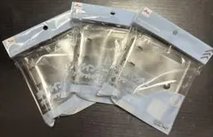 ダイソー　3穴バインダー　B8サイズ　クリアポケットタイプ　3個セット