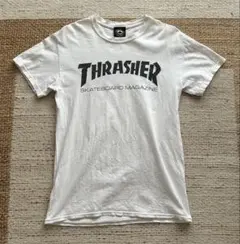 THRASHER ホワイト Tシャツ⚫️プロフ必読
