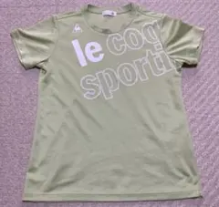 【最終美品】テニスゴルフle coq sportif ライトグリーン TシャツMのサムネイル