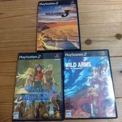 ワイルドアームズセット（サード・AF・フォース）+サード・AF攻略本