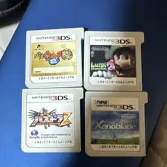 ニンテンドー3DS ゲーム4本セット