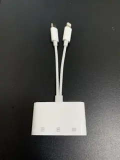 在庫処分 新品 USB-C Lightning SDカードリーダー 3in2