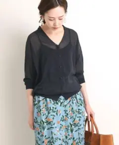 IENA シアーニュアンスカーディガンのサムネイル