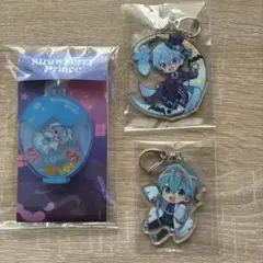 ころんくん　アクリルキーホルダー　3個セット