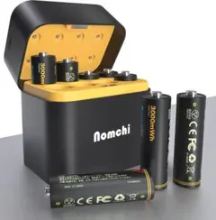 新品 未開封 単三電池 充電池 1.5V 充電器セット 8本 LED