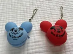 ディズニーリゾート　バルーン　風船　バッグチャーム　キーホルダー　ケース付き