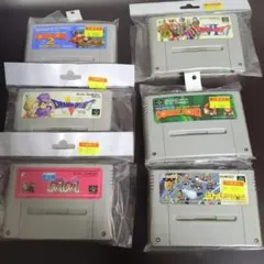 スーパーファミコン ゲームソフト 6本セット