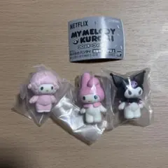 Netflix マイメロ　クロミ　マイスウィートピアノ　フロッキーフィギュア
