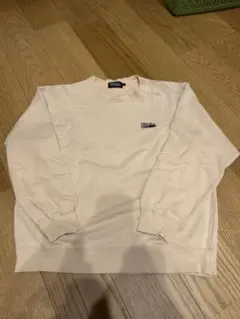 FIRST DOWN USA スウェット XL ベージュ ワンポイント刺繍