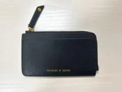 CHARLES & KEITH ブラックカードケース