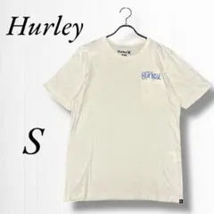《ハーレー》Tシャツ/メンズ/シンプル/100%コットン/S/クリーム色