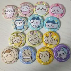 ちいかわ刺繍缶バッジ 14個セット まとめ売り
