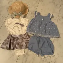 ベビー服 夏服　女の子　まとめ