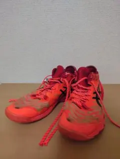 【中古】アシックス　メタライズ　TOKYO　28.0cm　バレーボールシューズ