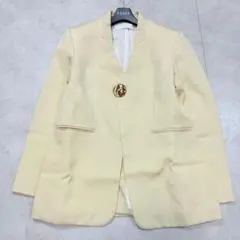 美品✨24SS✨ADAM ET ROPÉ FEMME ドスキンシェイプジャケットのサムネイル
