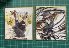 鬼滅の刃　WEBSHOPくじ　アクリル色紙　宇髄天元　A12 C36 ２枚セット