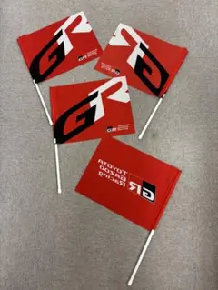 TOYOTA GAZOO Racing GR フラッグ 4枚