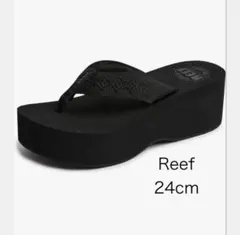 REEF ビーチサンダル ブラック　サイズ7のサムネイル