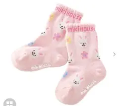 【新品】MIKI HOUSE ピンク ベビー靴下
