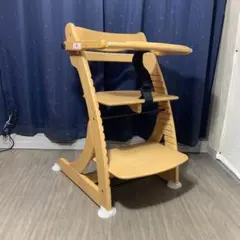 木製ベビーチェア ハイチェア テーブル付き