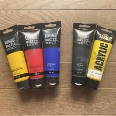 Liquitex Basics Acrylic 118ml 5色セット