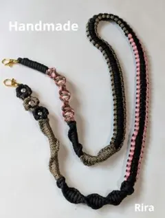 ハンドメイド　スマホストラップショルダー