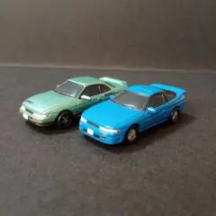 イニシャルD　S13 シルエイティ　バトルステージ　食玩　ミニカー　2台セット