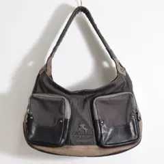 y2k 平成 ギャル バーバリーブルーレーベル ショルダーバッグ ホーボーバッグ