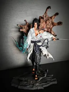 ナルト 疾風伝 うちはサスケ ガレージキット 塗装済み完成品 フィギュア