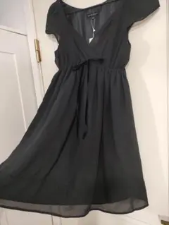 新品タグ付✦JILLSTUART　ジルスチュアート　半袖ワンピース　S　ブラック