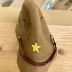 希少 日本軍 九八式鉄帽 五芒星 星章付き 当時物 鉄兜 ラスト一点 骨董