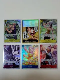 神の島の冒険 金ドン R★ SR ルフィ ゾロ エネル ロビン　6枚まとめ