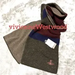 新品　vivienneWestwood マフラー　オーブロゴ