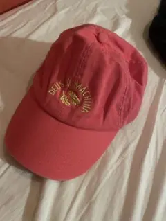 Deus Ex Machina キャップ サーモンピンク