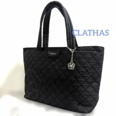 美品‼︎ クレイサス CLATHAS キルティングトートバッグ ブラック A4可のサムネイル