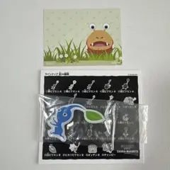 青ピクミン メモカード付き キャラマグネット